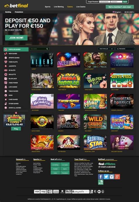 Betfinal Casino Review & Ratings .